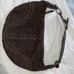 Gently worn Coach shoulder bag
